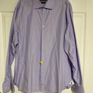 John Varvatos Slim Fit Dress Shirt Size 17